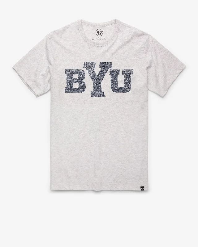 Men’s short-sleeve prime tops-BRIGHAM YOUNG COUGARS BYU PREMIER '47 FRANKLIN TEE