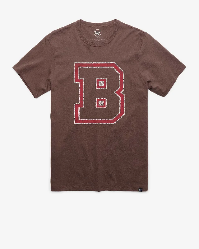 Men’s short-sleeve zing polos-BROWN BEARS '47 PREMIER FRANKLIN TEE