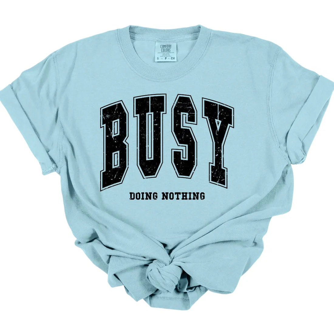 Men’s short-sleeve sift tees-Busy Doing Nothing Tee *MADE TO ORDER*