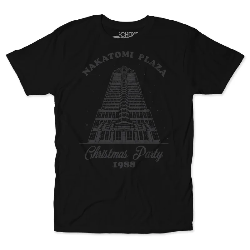 Men’s short-sleeve kinetic shirts-Christmas Party 1988 Blackout Unisex Tee