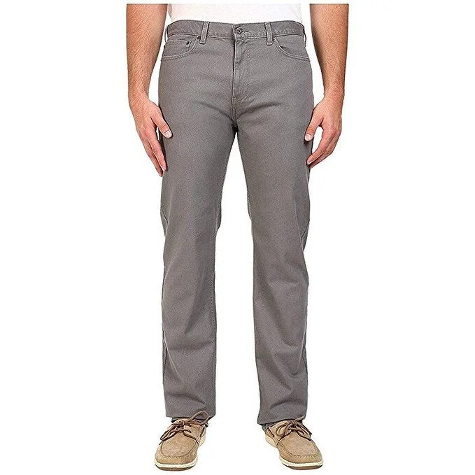 Men's bargain clearance pants-Dockers Men's Big & Tall Straight-Fit Burma Grey Pants Size 42"W x 36"L - 42x36