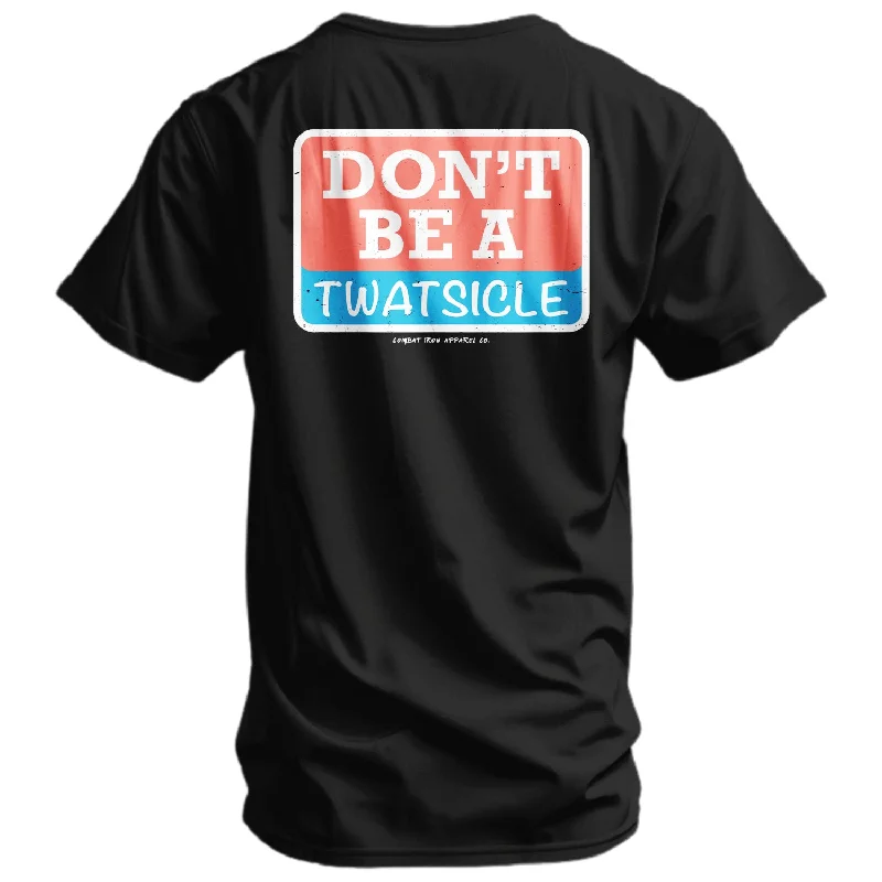 Men’s short-sleeve peak shirts-Don't Be A Twatsicle Men's T-Shirt