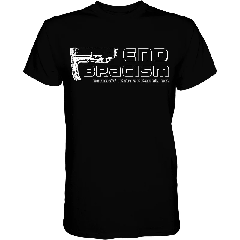 Men’s short-sleeve tactical tees-END BRACISM MEN'S T-SHIRT