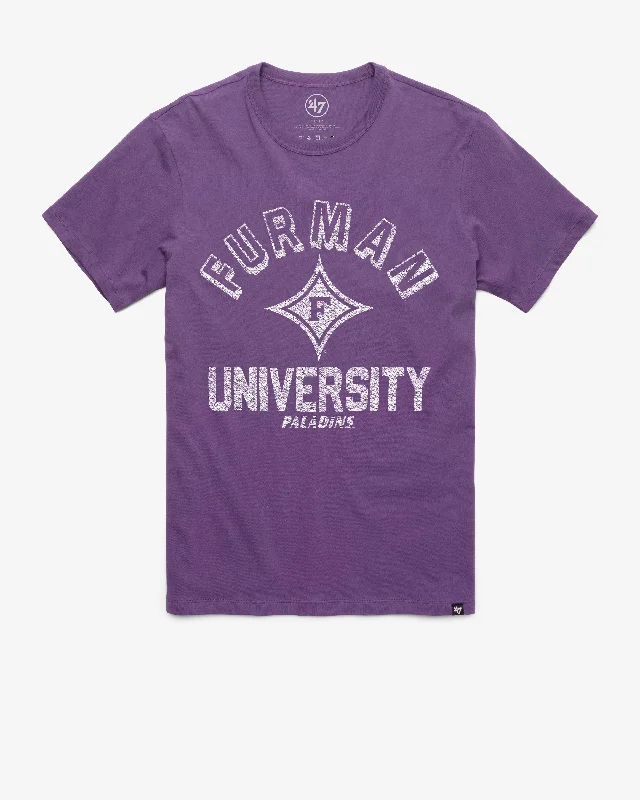 Men’s short-sleeve urge shirts-FURMAN PALADINS RETROGRADE '47 FRANKLIN TEE