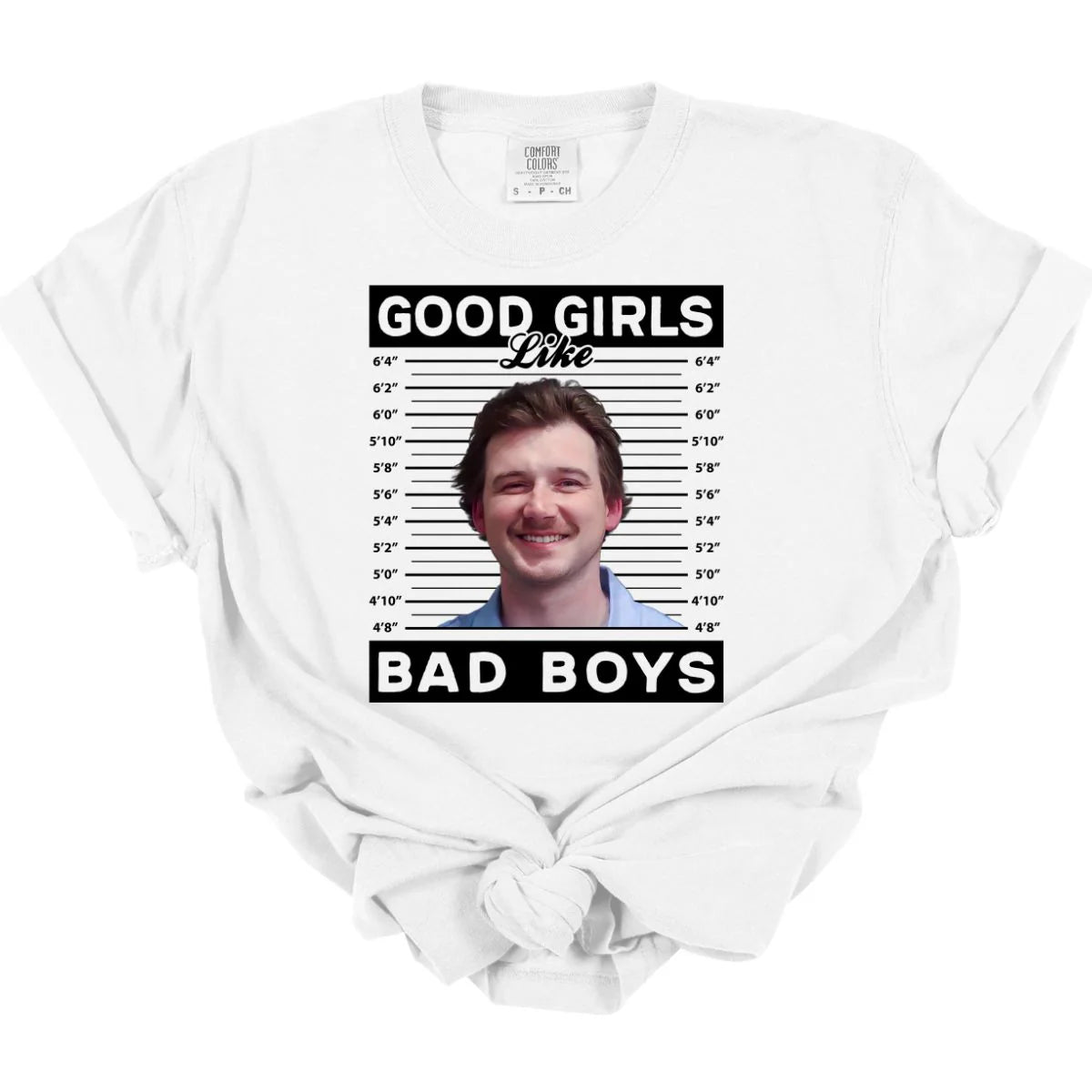 Men’s short-sleeve glow tees-Good Girls Like Bad Boys Tee  *MADE TO ORDER*