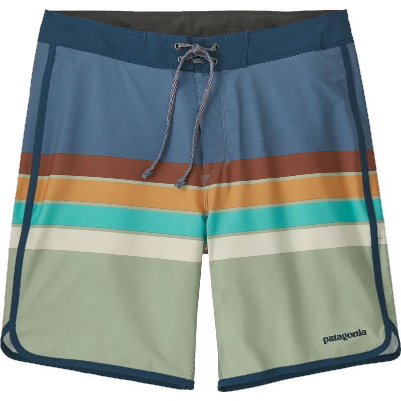 Men's soft khaki pants-Men's Hydropeak Scallop Boardshort 18"