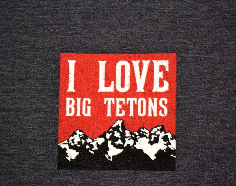 Men’s short-sleeve mire shirts-I Love Big Tetons