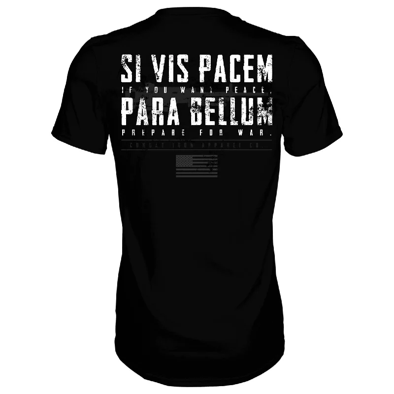 Men’s short-sleeve layered tops-If You Want Peace Prepare For War. | SI VIS PACEM PARA BELLUM Men's T-Shirt