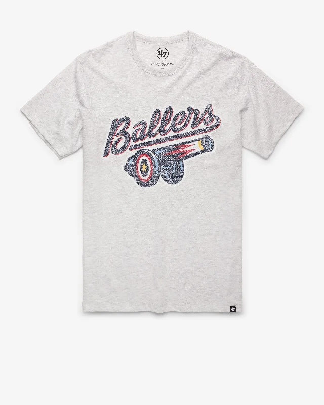 Men’s short-sleeve kilt tees-KANNAPOLIS CANNON BALLERS PREMIER '47 FRANKLIN TEE