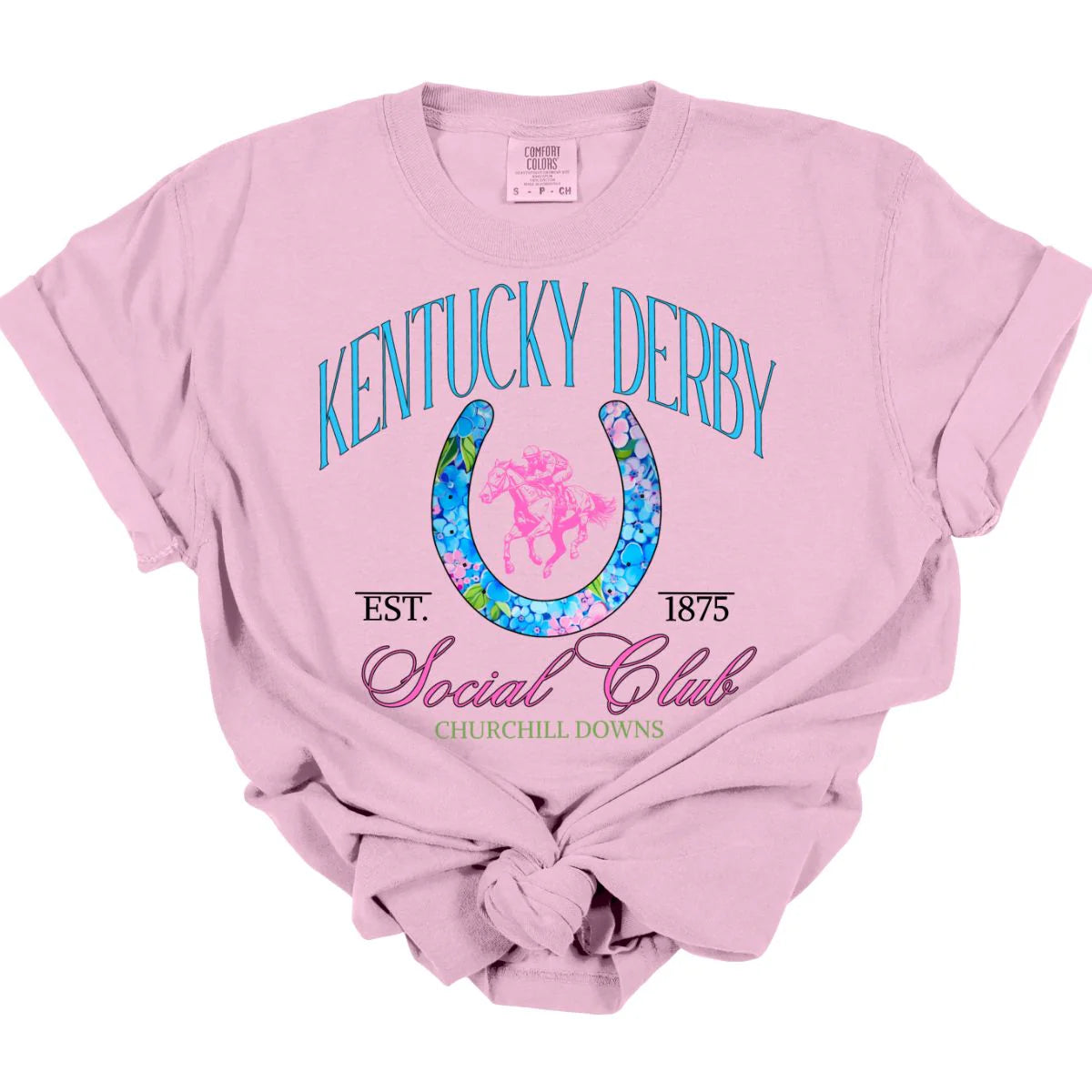 Men’s short-sleeve jolt polos-Kentucky Derby Tee  *MADE TO ORDER*