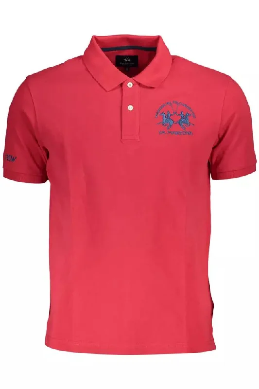 Men’s short-sleeve rush tees-La Martina Chic  Short-Sleeved Polo Men's Perfection