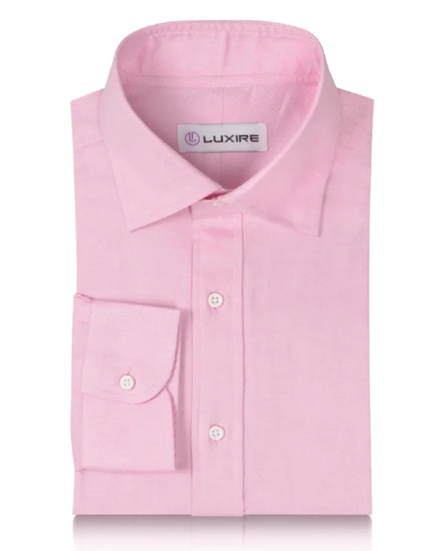 Men's crisp chambray shirts-Pink Royal Oxford Shirt