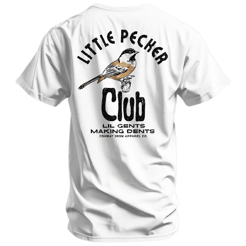 Men’s short-sleeve gust polos-Little Pecker Club Men's T-Shirt