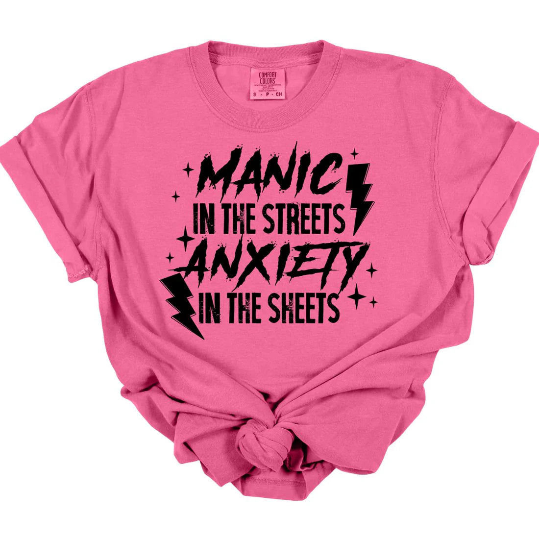 Men’s short-sleeve earthy tees-Manic In The Streets Tee  *MADE TO ORDER*