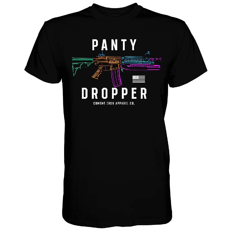 Men’s short-sleeve preppy polos-Neon Panty Dropper Men's T-Shirt