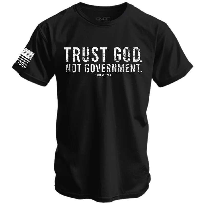 Men’s short-sleeve acme shirts-Trust God. Not Government. Men's T-Shirt