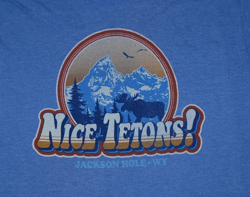 Men’s short-sleeve tope polos-Nice Tetons