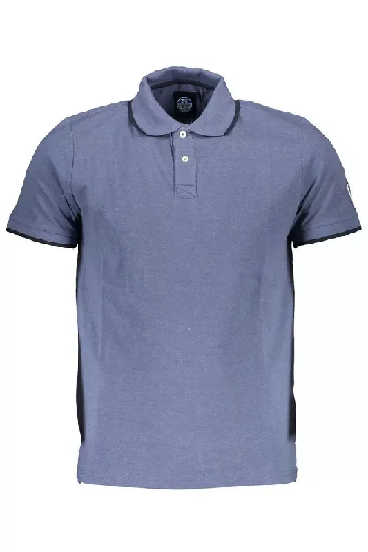 Men’s short-sleeve nook polos-North Sails Elevated Casual  Polo with Contrasting Men's Details