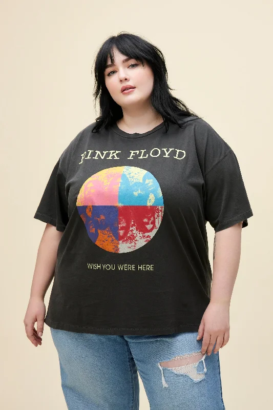 Men’s short-sleeve jade shirts-Pink Floyd Wish You Were Here Merch Tee ES