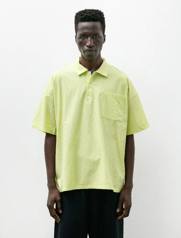 Men’s short-sleeve zenith shirts-Polo Shirt B Lime