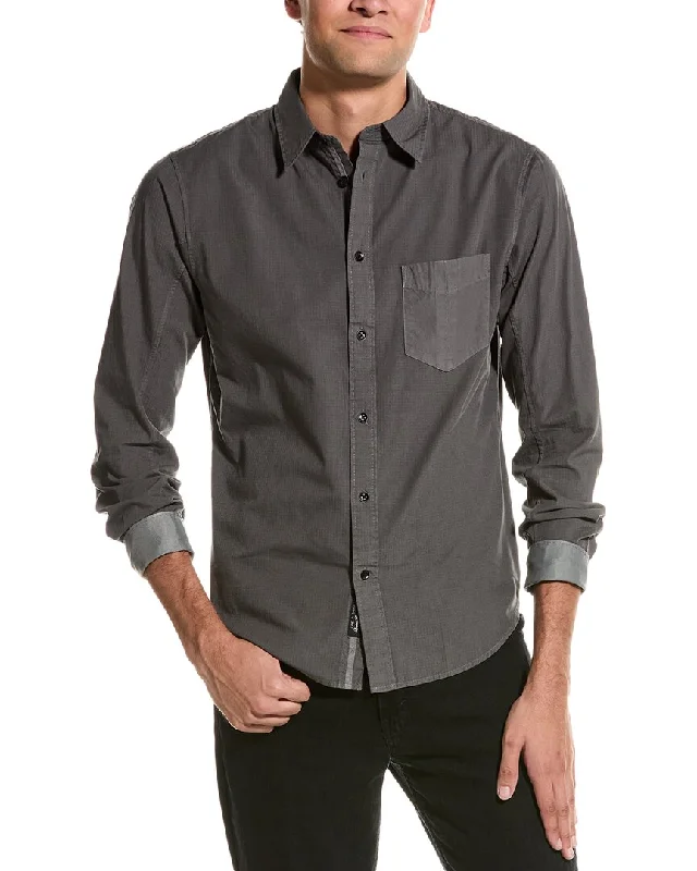 Men's luxury crepe shirts-rag & bone Fit 2 Yokohama Shirt