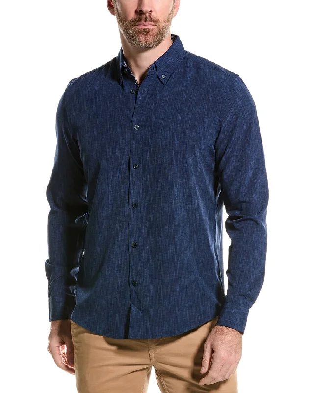 Men's trendy loose shirts-Report Collection Hyper Stretch Shirt