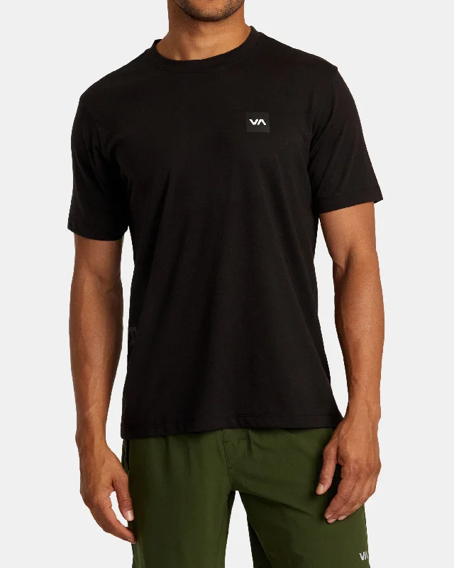 Men’s short-sleeve yowl tees-RVCA 2X Tee - Black