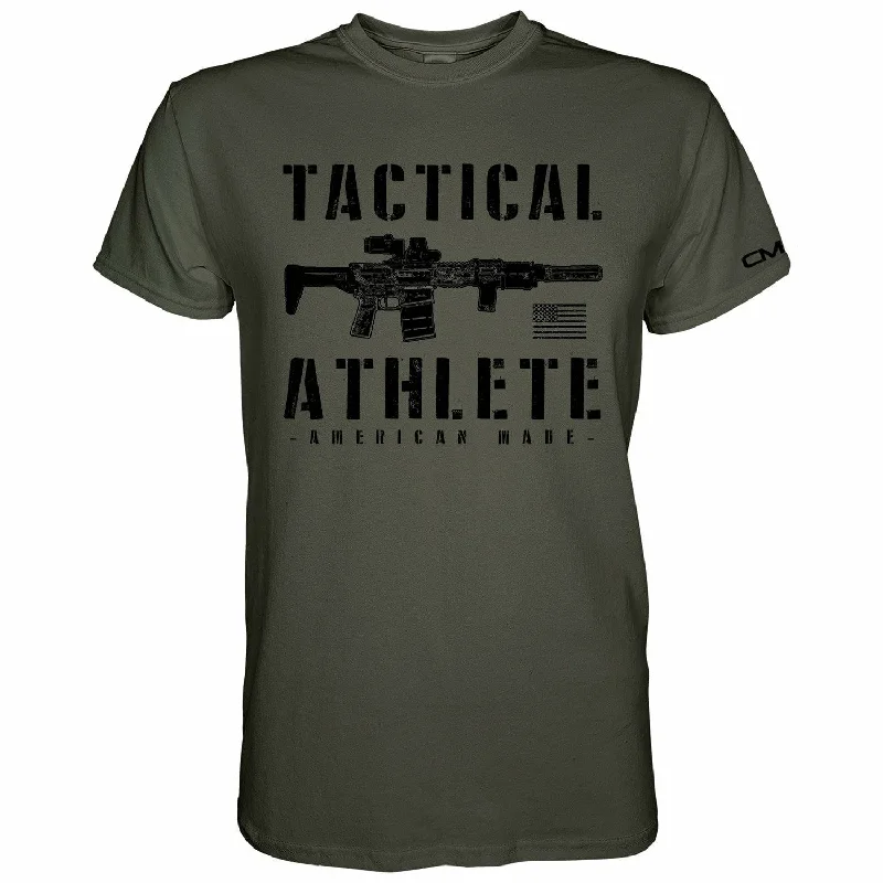 Men’s short-sleeve kink shirts-TACTICAL ATHLETE AMERICAN-MADE MEN’S T-SHIRT