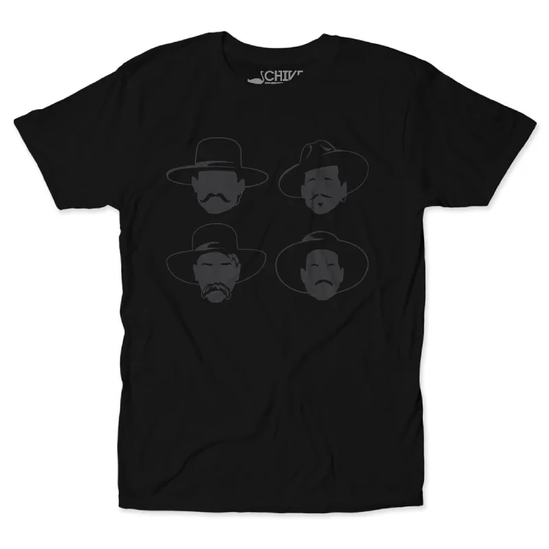 Men’s short-sleeve peak polos-Tombstaches Blackout Tee