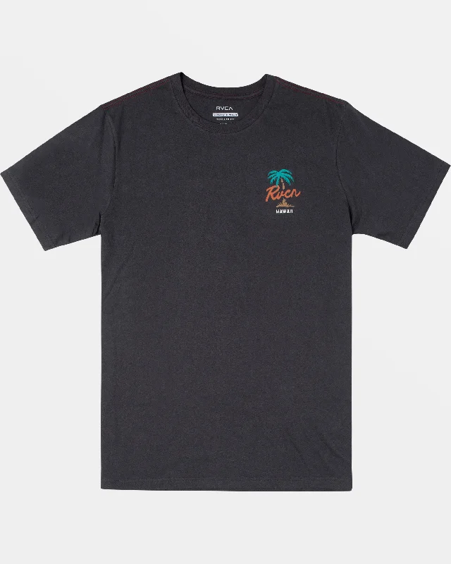 Men’s short-sleeve peak shirts-Voyager Tee - Pirate Black