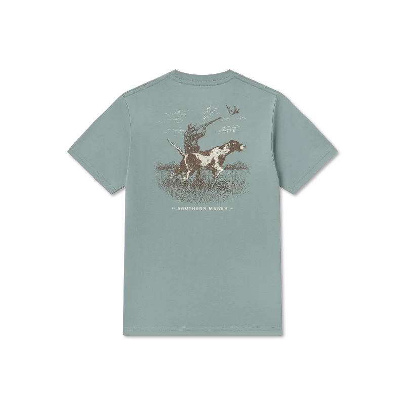 Men’s short-sleeve pure tees-Youth Pointer Uplander Tee