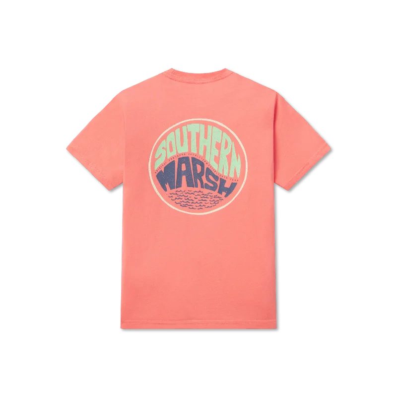 Men’s short-sleeve essential tees-Youth Retro Riptide Tee