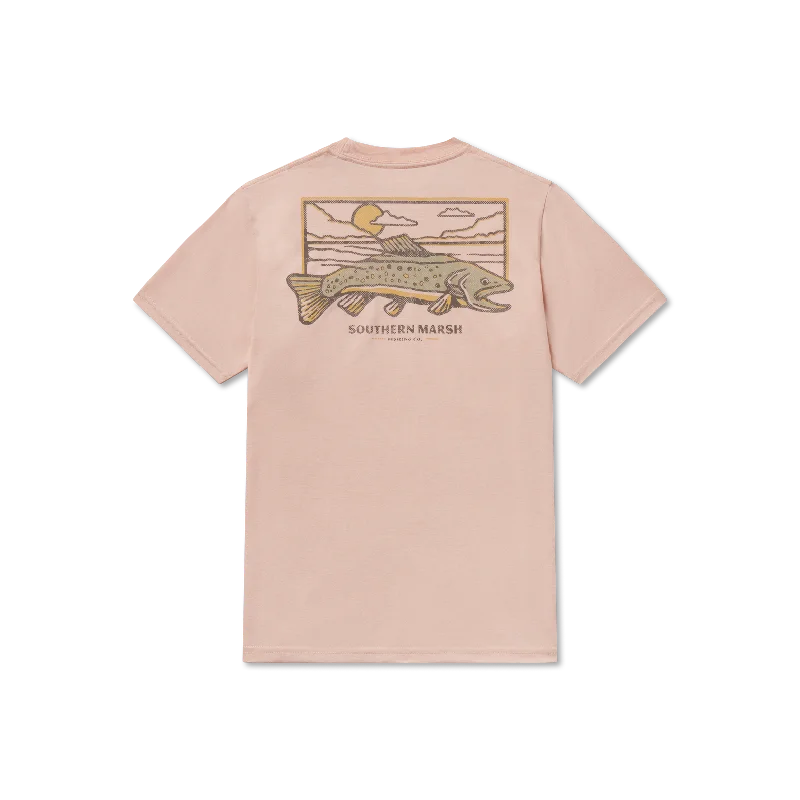 Men’s short-sleeve dusk tees-Youth Seawash™ Tee - Brooke Trout