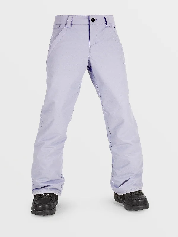 Men's light casual hiking pants-Kids Frochickidee Insulated Pants - Lilac Ash