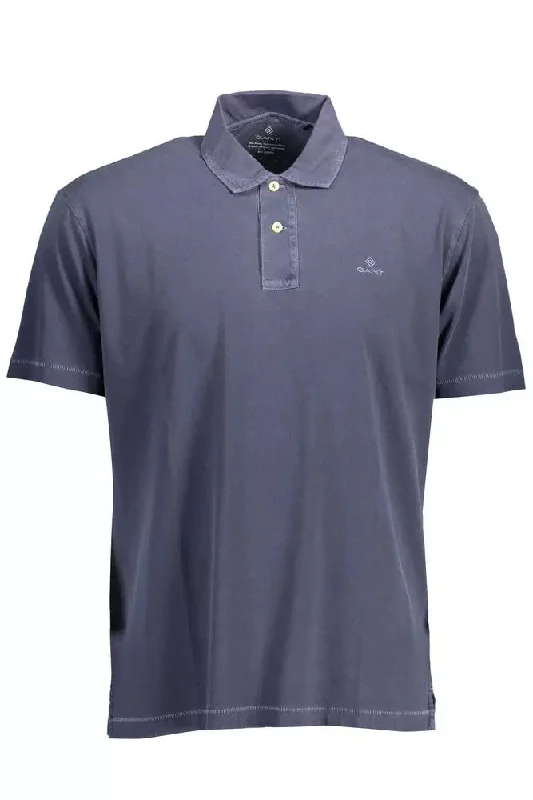 Men’s short-sleeve high-performance polos-Gant Elegant Short-Sleeved Cotton Men's Polo