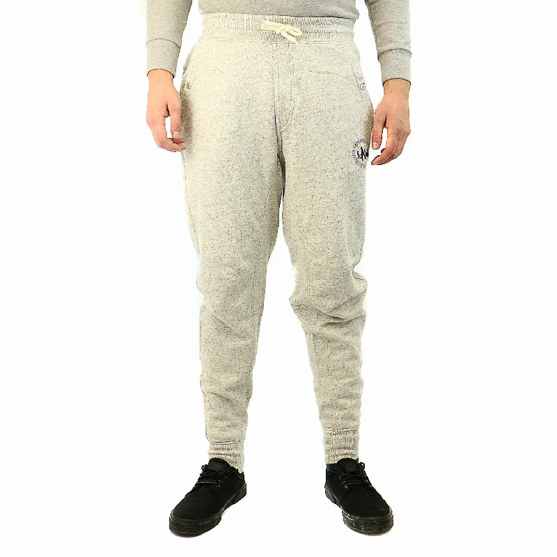 Men's trusted branded pants-G-Star Limbar Sweat Pant - Snow Heather - Mens