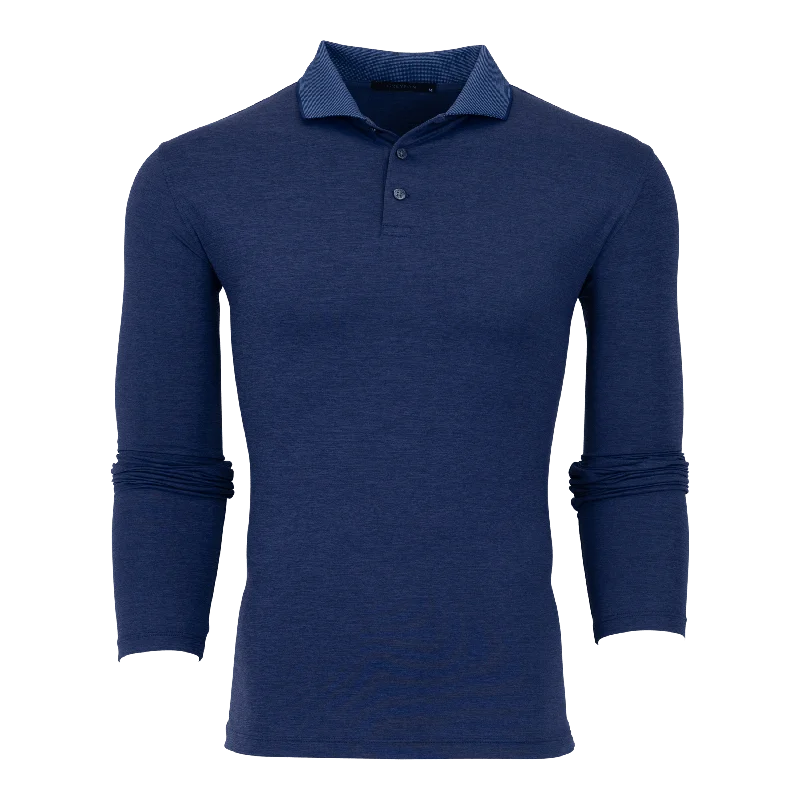 Men’s short-sleeve dash shirts-Guide Sport Long Sleeve Polo