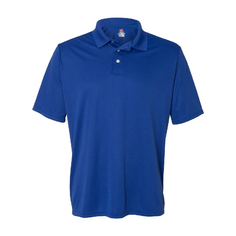 Men’s short-sleeve ombre shirts-Hanes Cool DRI Polo