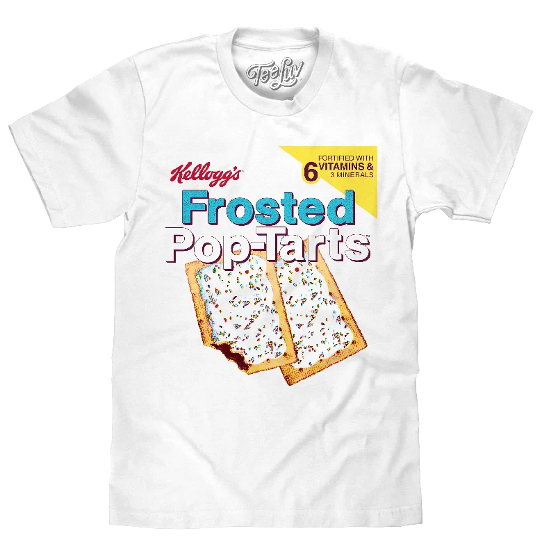 Men’s short-sleeve urge tees-Kellogg's Frosted Pop Tarts T-Shirt - White