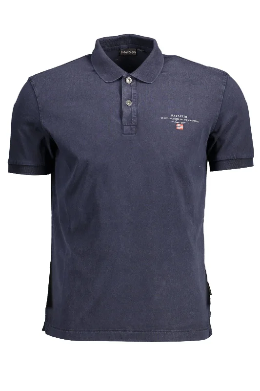 Men’s short-sleeve peak shirts-Napapijri  Cotton Polo Men's Shirt