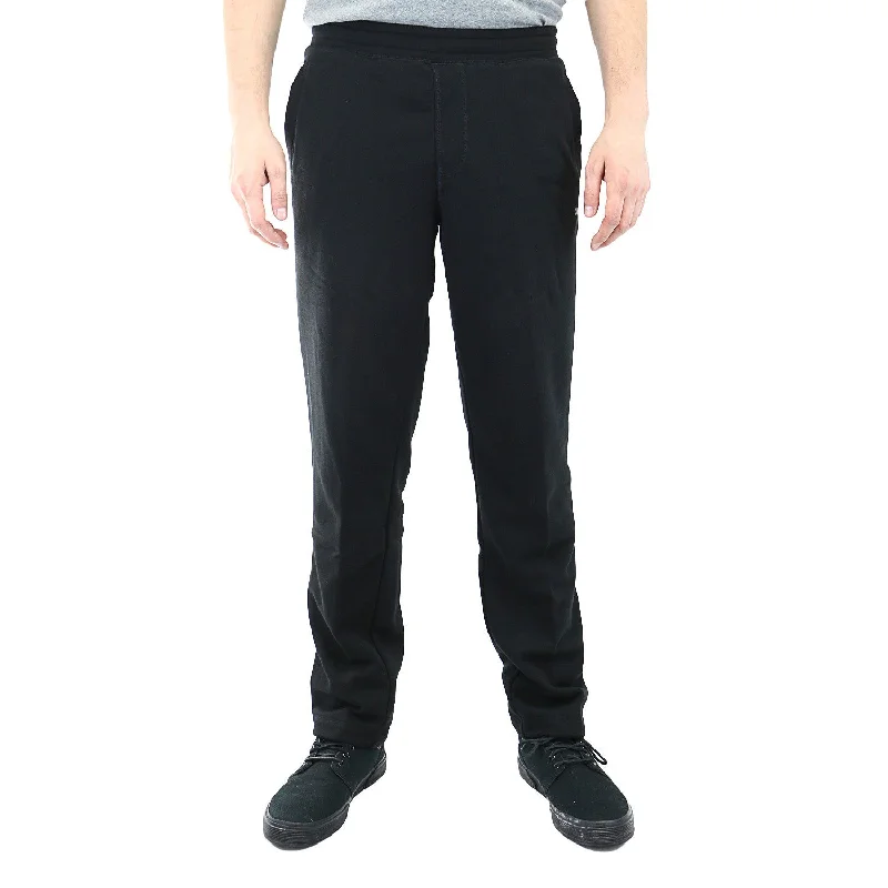 Men's heavy-duty work pants-Puma Ferrari Sweat Pants - Black/Open - Mens