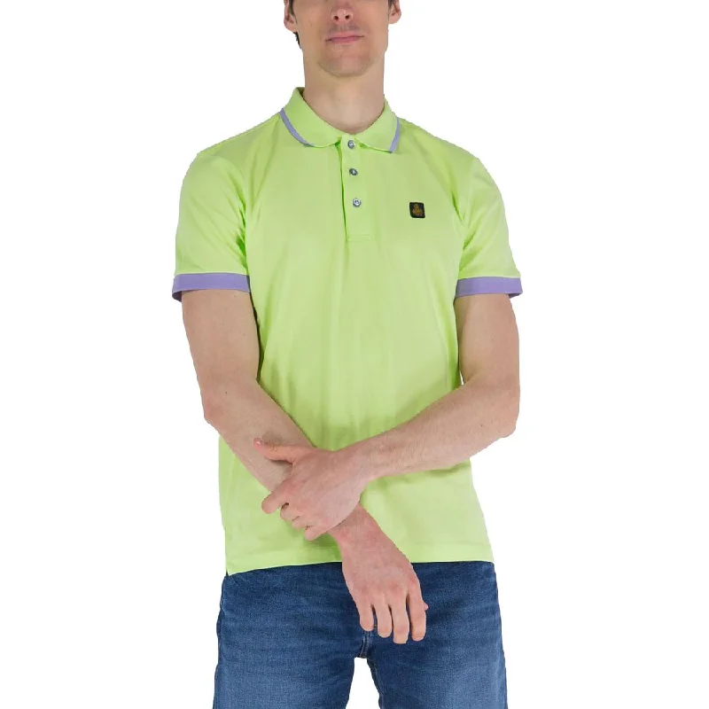 Men’s short-sleeve hunk tops-Refrigiwear  Cotton Polo Men's Shirt