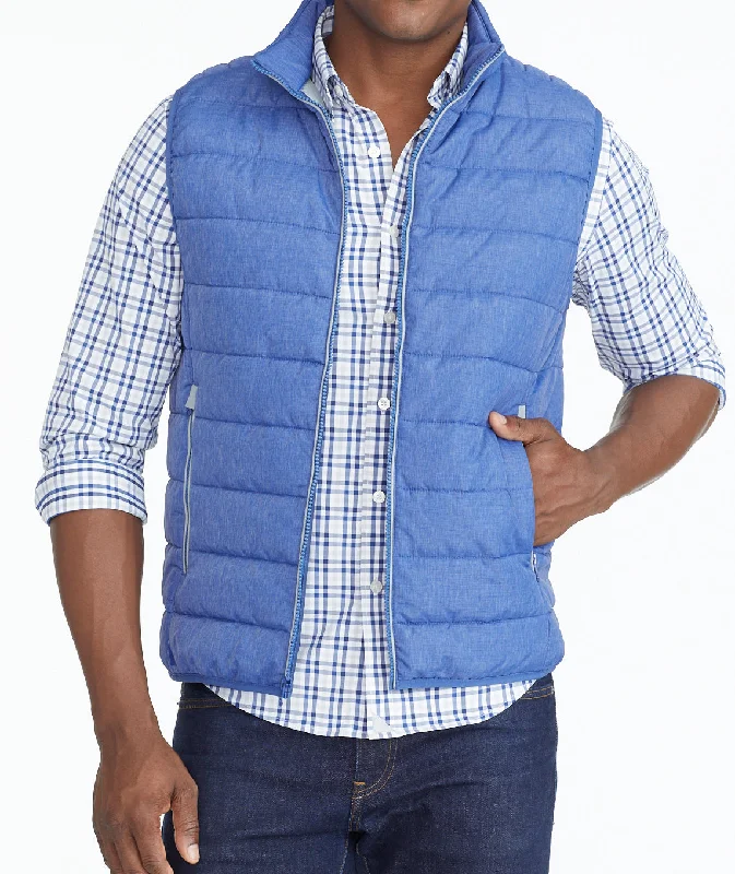 Men's simple solid color pants-Puffer Vest - FINAL SALE