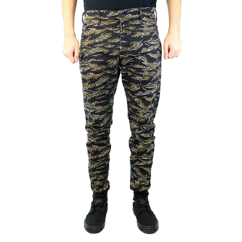 Men's handy fishing pants-True Religion Runner Zip Fashion Track Pant - Printed Camo - Mens