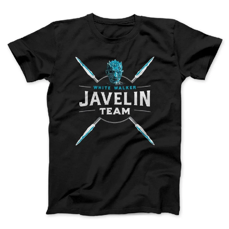 Men’s short-sleeve nook polos-White Walker Javelin Team Men/Unisex T-Shirt